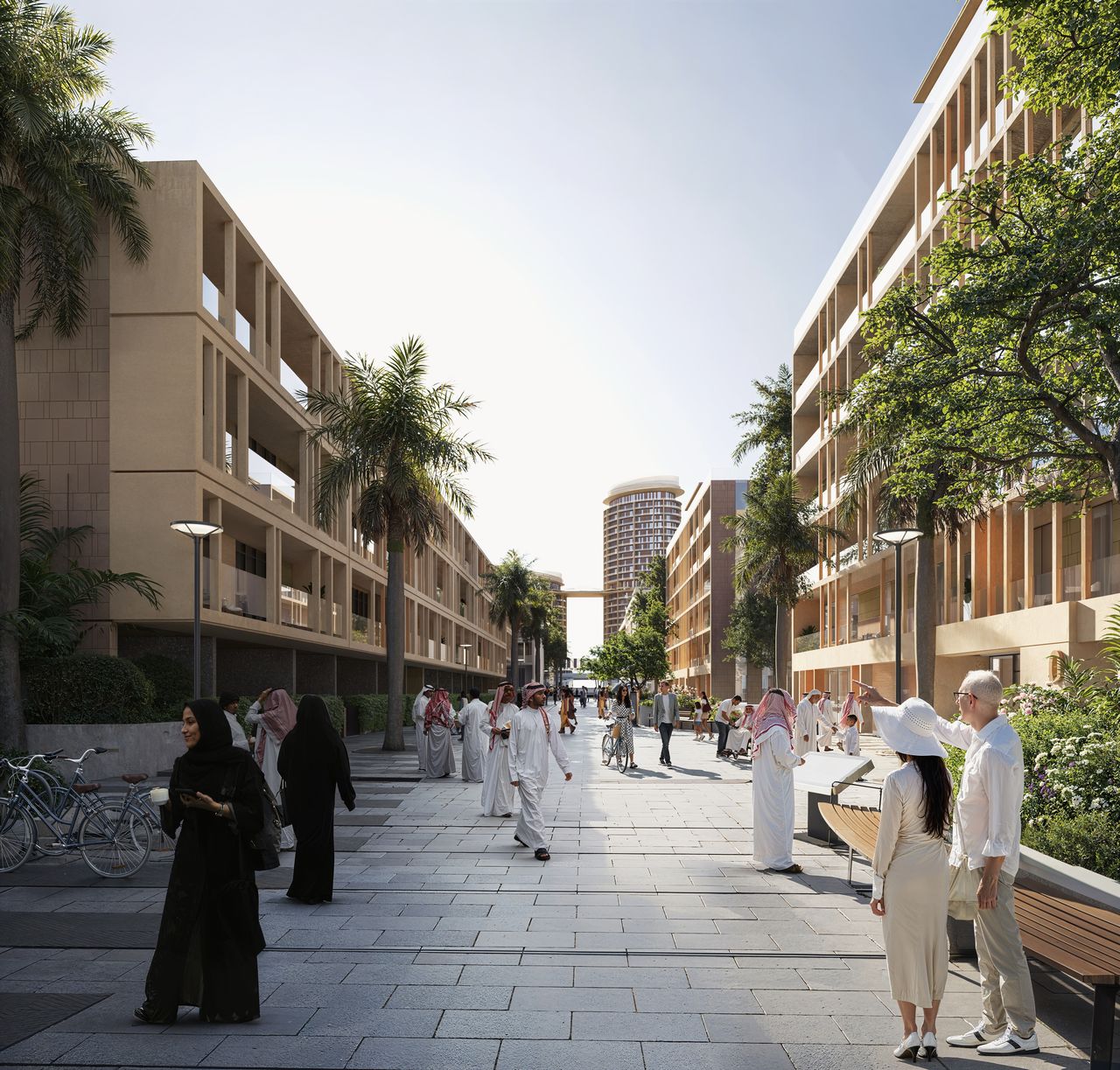 Retail walkway
